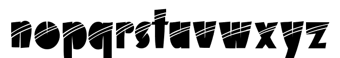 AirmoleStripe-Regular Font LOWERCASE