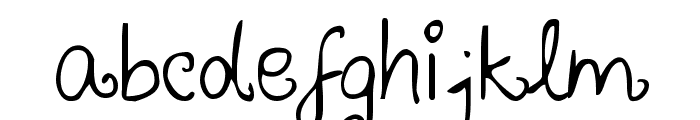 Airplanes in the Night Sky Font LOWERCASE