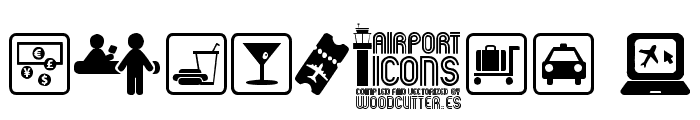 Airport Icons Font OTHER CHARS