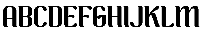 Airy Blend Font UPPERCASE
