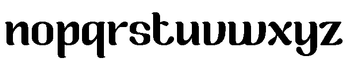 Airy Blend Font LOWERCASE
