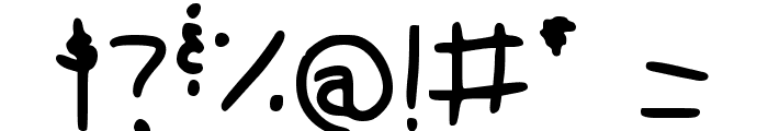 Aision Regular Font OTHER CHARS