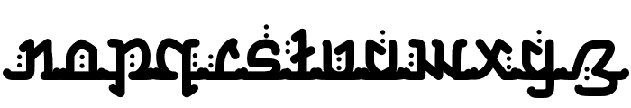 Aisyahu Font LOWERCASE