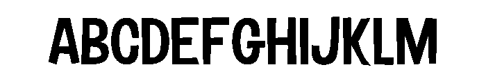 aix milan Font UPPERCASE