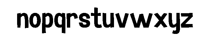 aix milan Font LOWERCASE