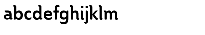 Ainslie Condensed Demi Font LOWERCASE
