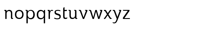 Ainslie Condensed Regular Font LOWERCASE