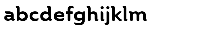 Ainslie Extended Bold Font LOWERCASE