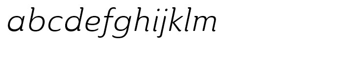 Ainslie Normal Book Italic Font LOWERCASE