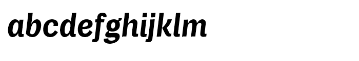 Air Bold Italic Font LOWERCASE