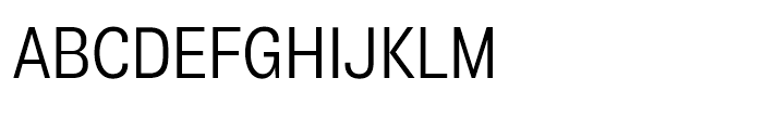 Air Condensed Regular Font UPPERCASE