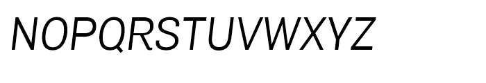 Air Regular Italic Font UPPERCASE