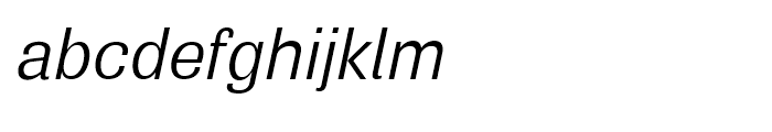 Air Regular Oblique Font LOWERCASE