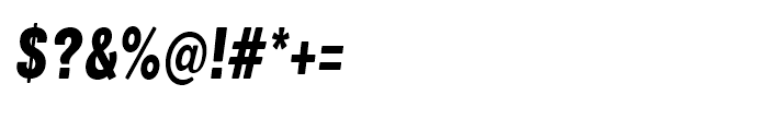 Air Soft Compressed Black Italic Font OTHER CHARS