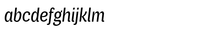 Air Soft Condensed Medium Italic Font LOWERCASE