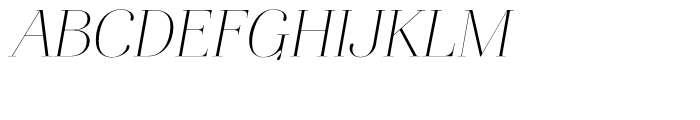 Aire Italic Font UPPERCASE