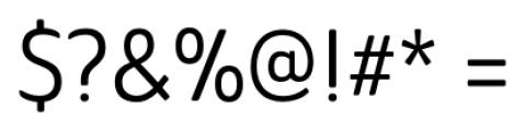 Ainslie Sans Cond Regular Font OTHER CHARS