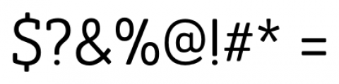 Ainslie Slab Condensed Regular Font OTHER CHARS