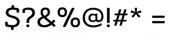 Ainslie Slab Extended Medium Font OTHER CHARS