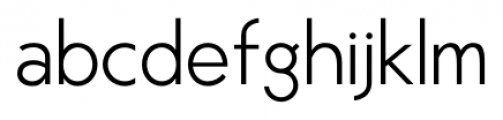 Air Factory Light Font LOWERCASE