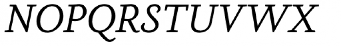 Aila-Regular Italic Font UPPERCASE
