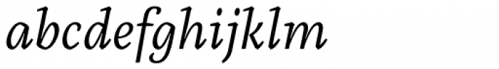 Aila-Regular Italic Font LOWERCASE