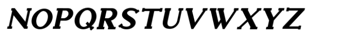 Ailloria Bold Italic Font UPPERCASE