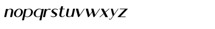 Ailloria Italic Font LOWERCASE