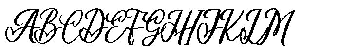 Aimecka Font UPPERCASE