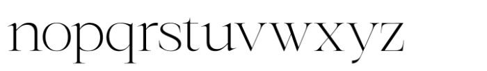 Aimee Regular Font LOWERCASE