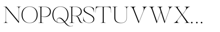 Aimee Thin Font UPPERCASE