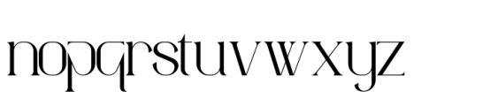 Aimstesa Regular Font LOWERCASE