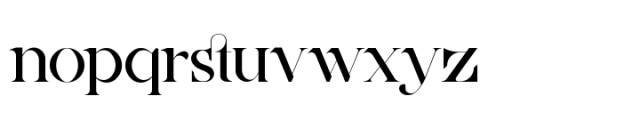 Ainsley Latinesed Regular Font LOWERCASE