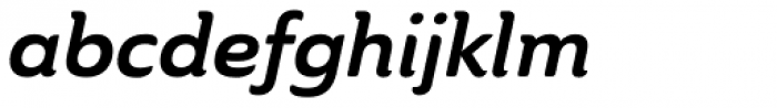 Ainslie Bold Italic Font LOWERCASE
