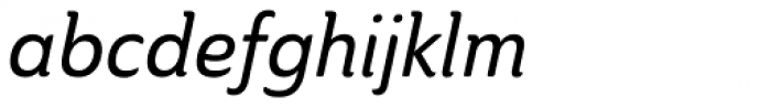 Ainslie Cond Medium Italic Font LOWERCASE