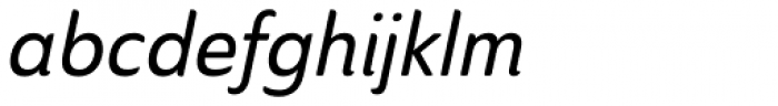 Ainslie Sans Cond Medium Italic Font LOWERCASE