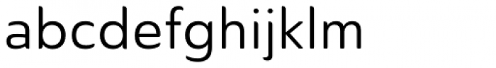 Ainslie Sans Regular Font LOWERCASE