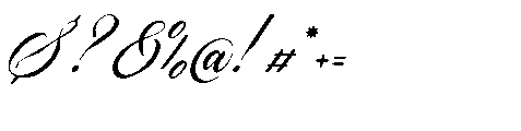 Aipshar Italic Font OTHER CHARS