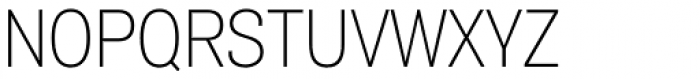 Air Condensed UltraLight Font UPPERCASE