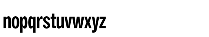 Air Pro Compressed Medium Font LOWERCASE