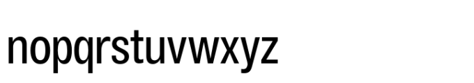 Air Pro Condensed Roman Font LOWERCASE