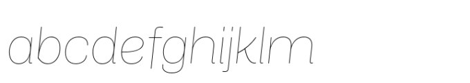 Air Pro Extended Hairline Italic FONT