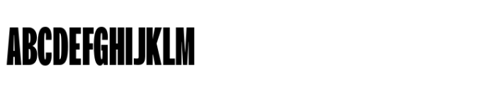 Air Pro Extra Condensed Bold Font UPPERCASE