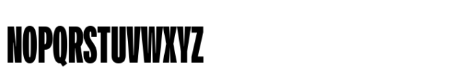 Air Pro Extra Condensed Bold Font UPPERCASE