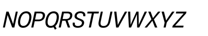 Air Pro Oblique Font UPPERCASE