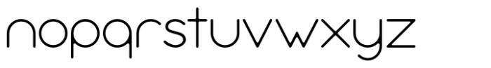 Air Regular Font LOWERCASE