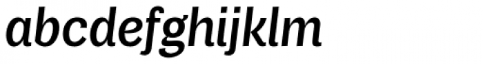 Air SemiBold Italic Font LOWERCASE