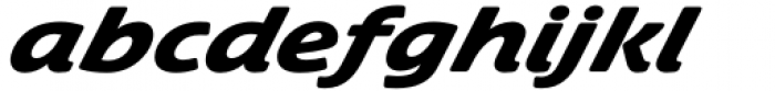 Airco Std Bold Italic Font LOWERCASE