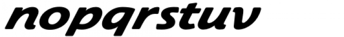 Airco Std Bold Italic Font LOWERCASE