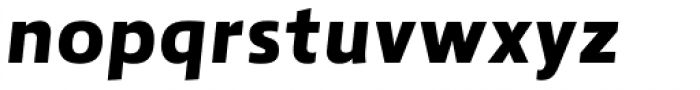 Aircrew Negative Extra Bold Italic Font LOWERCASE